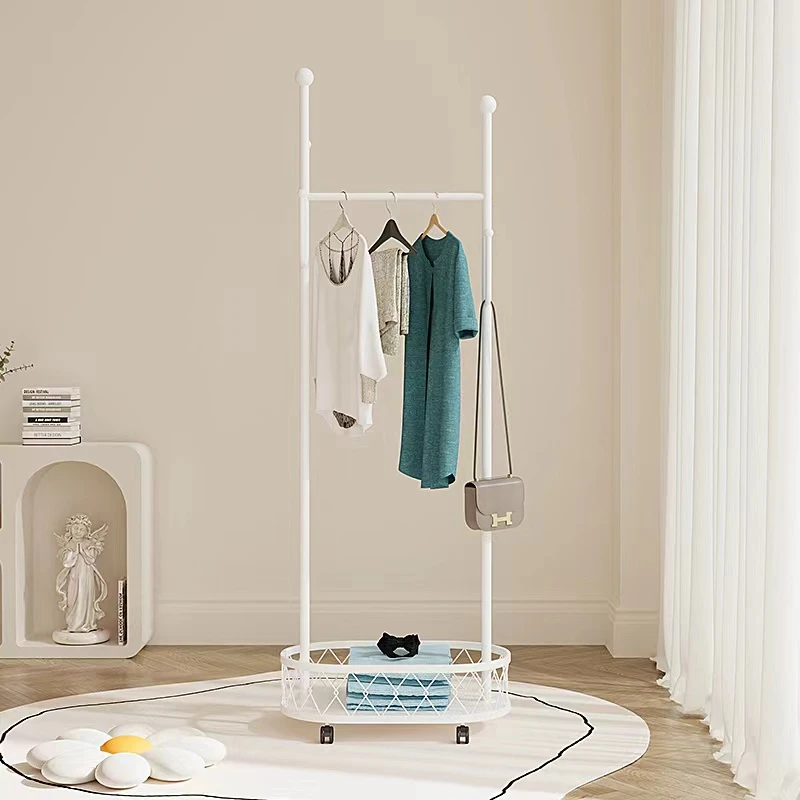 法仕欧家用卧室仙人掌置物衣帽架轻奢简约落地架可客厅移动挂衣架