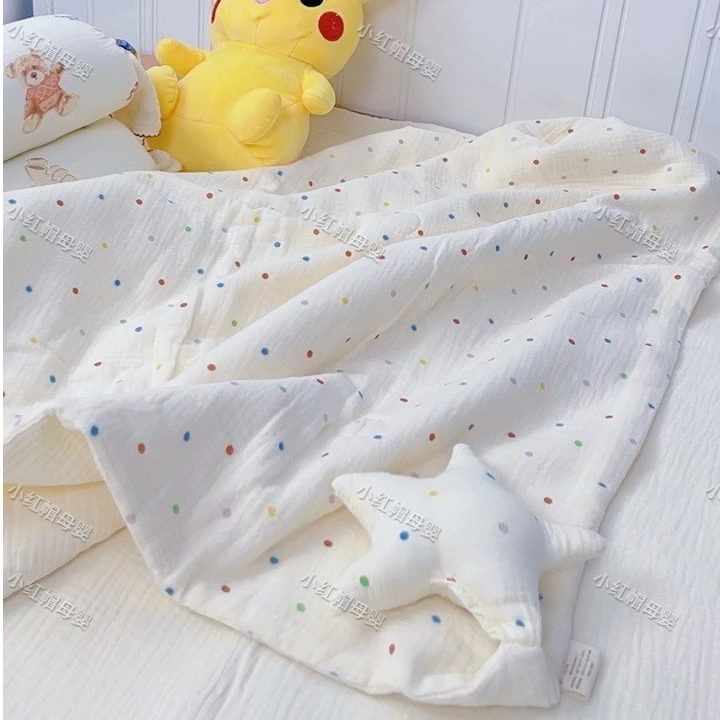 【直播间专享价格】A类纯棉花四季款 星星安抚被 370克  防螨亲肤