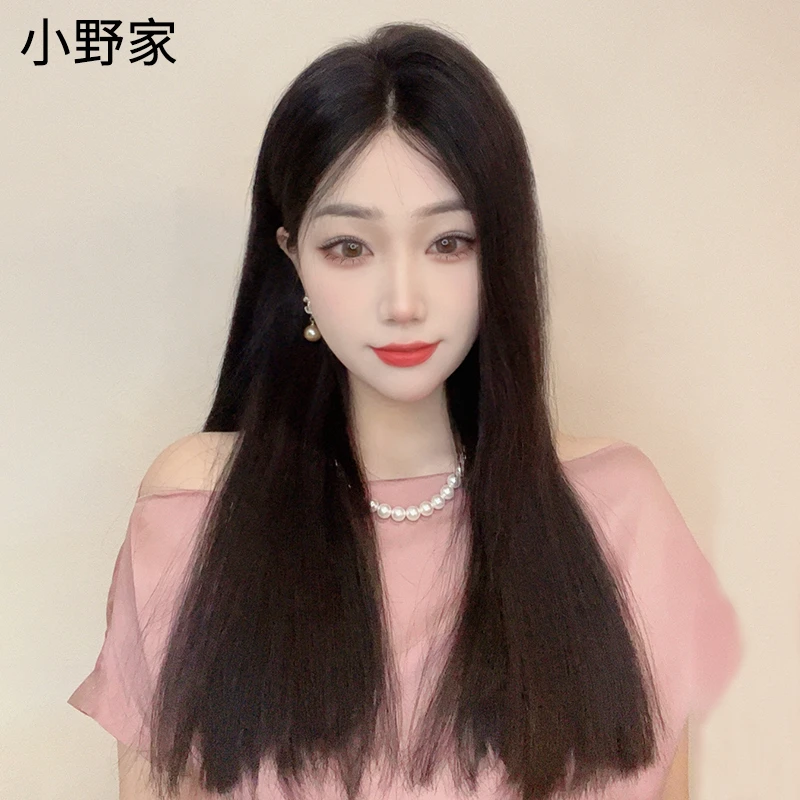 【改变发际线的补发片】小野家假发女生物膜全真发增发量蓬松遮白发