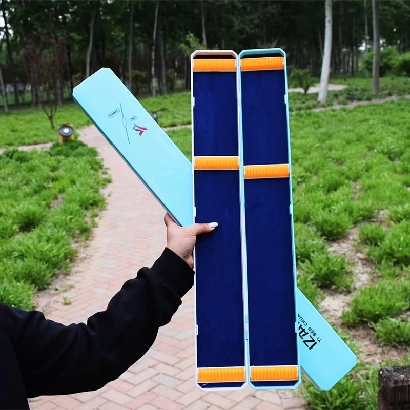 新款长款漂盒大容量纯漂盒浮漂盒双层厚薄钓鱼专用漂盒垂钓渔具盒