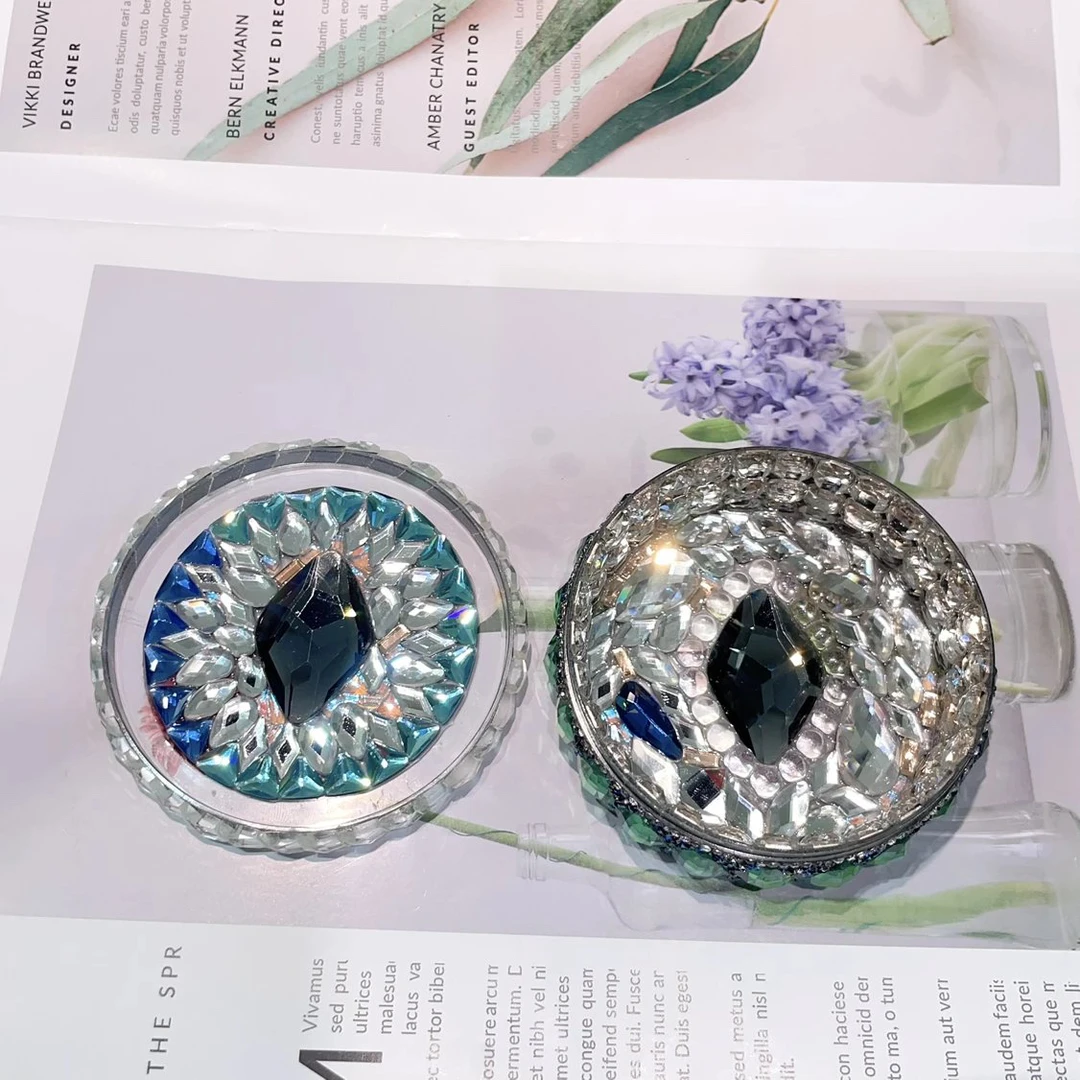 钻石恶魔之眼收纳盒模具，盖子可以做装饰