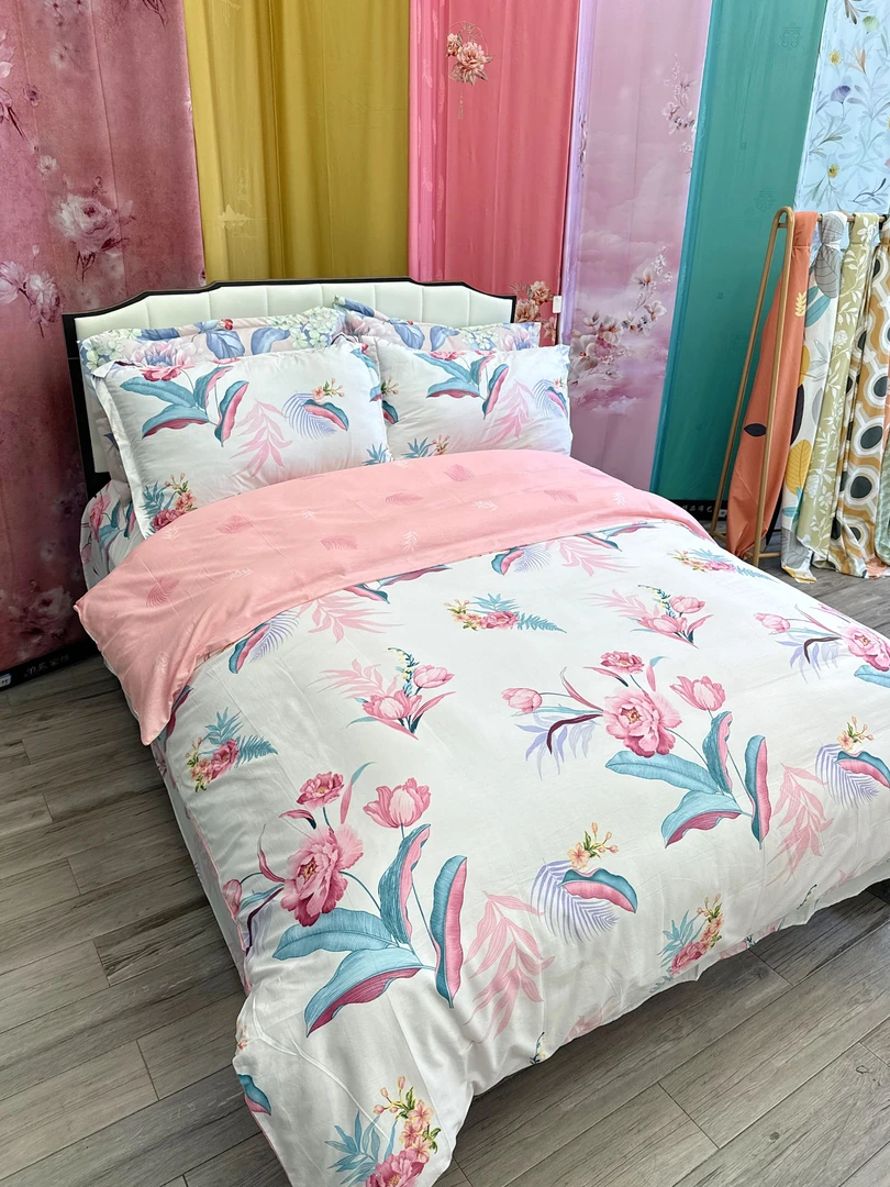 单人被套 1.6米*2.1米 新款斜纹棉高支高密舒适贴身透气【兰亭序】