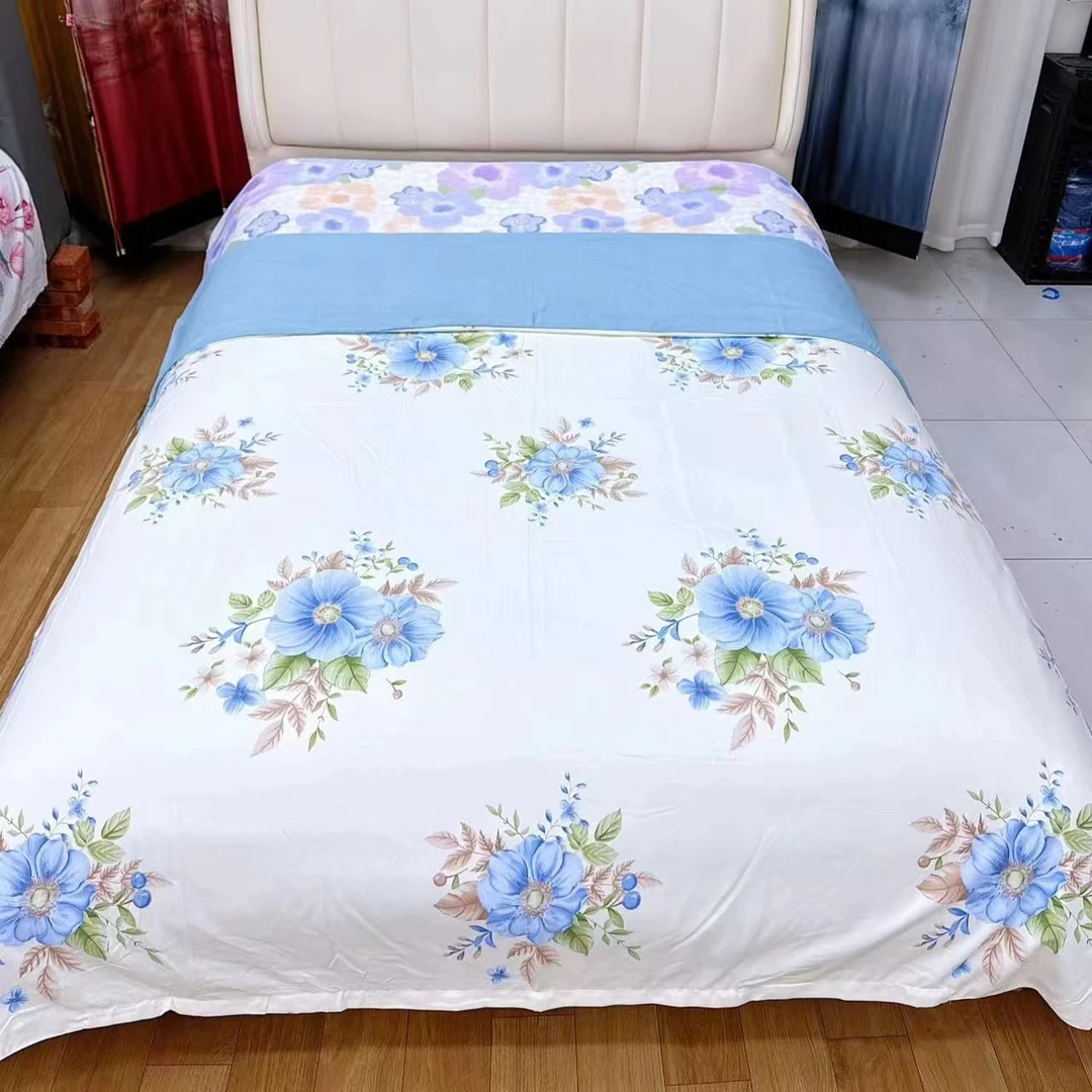 双人被套 2米×2.3米 新款 斜纹棉 柔软亲肤透气【花海】