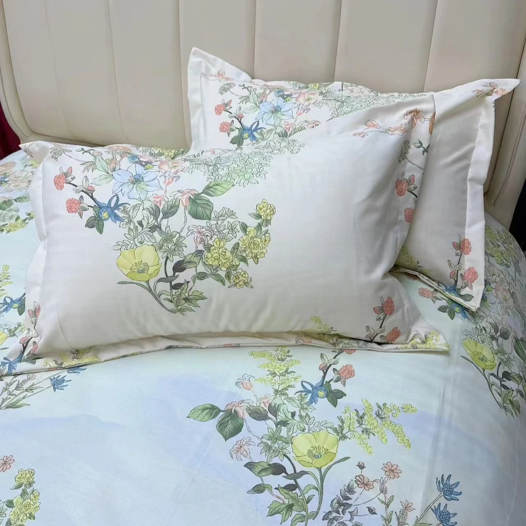 【人字纹竹棉段】枕套一对  密实贴身透气【春晓】