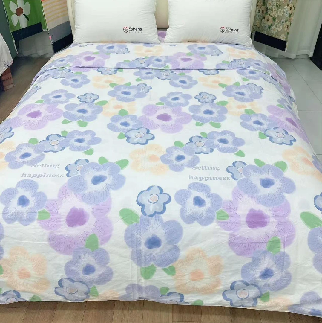 100棉双人被套 2米*2.3米 新款 100棉 柔软亲肤透气【浪漫嫣子】