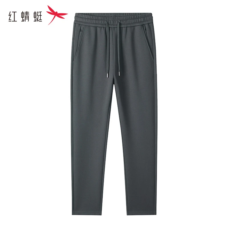 REDDRAGONFLY/红蜻蜓男直筒户外保暖防风登山秋冬裤子休闲裤弹力
