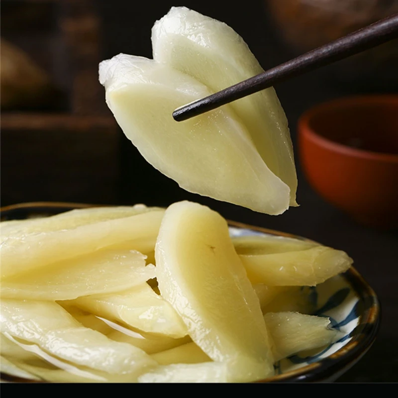 老太君 安徽特产手工无添加防腐剂糖醋嫩姜  1000g