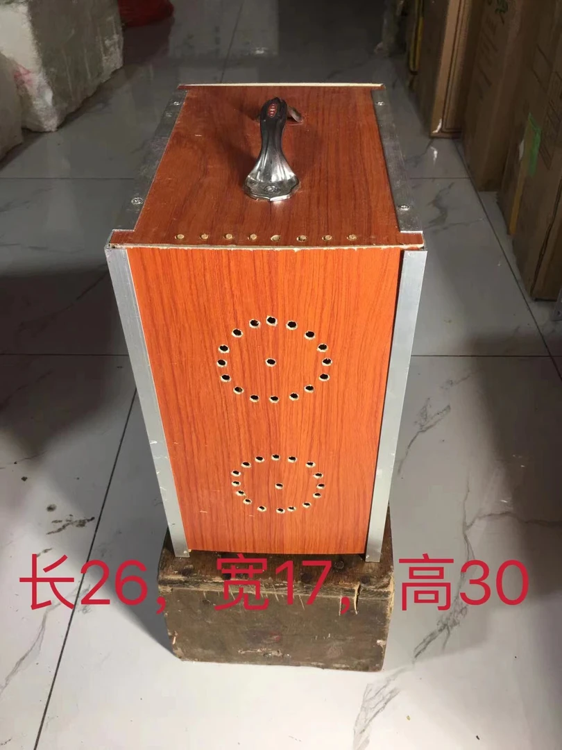 画眉鸟笼运输笼排笼两格相子手工竹子制作铝合金包边方便带鸟运输