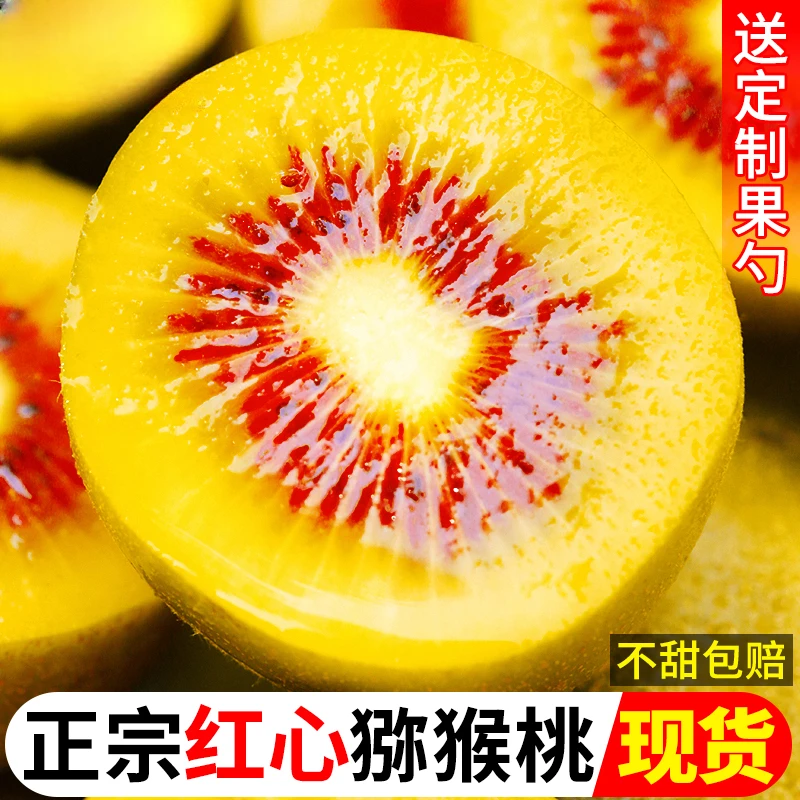 四川红心猕猴桃新鲜奇异果产地直发孕妇儿童水果绿心黄心浦江