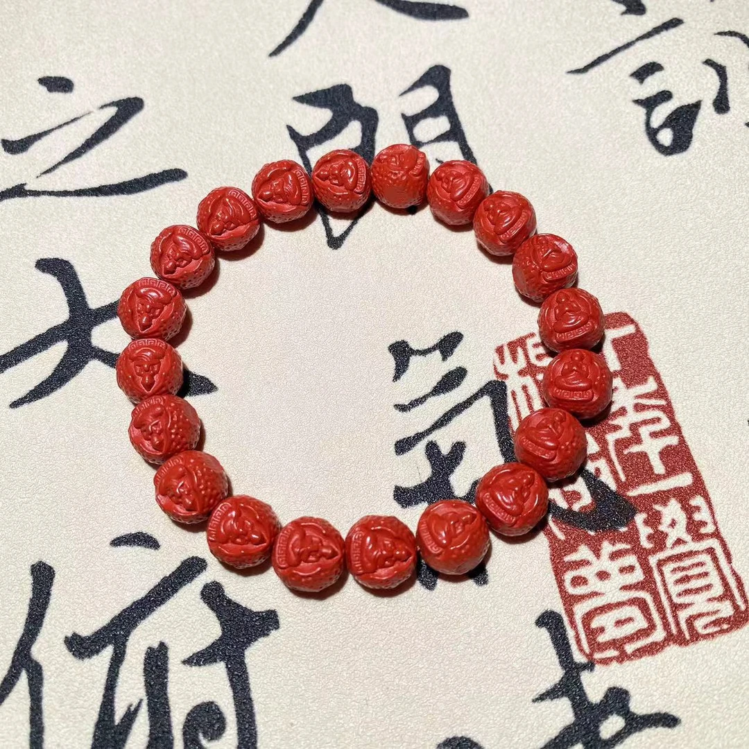 非金属手链 「福妙轩」喃一手串｜红色单圈
