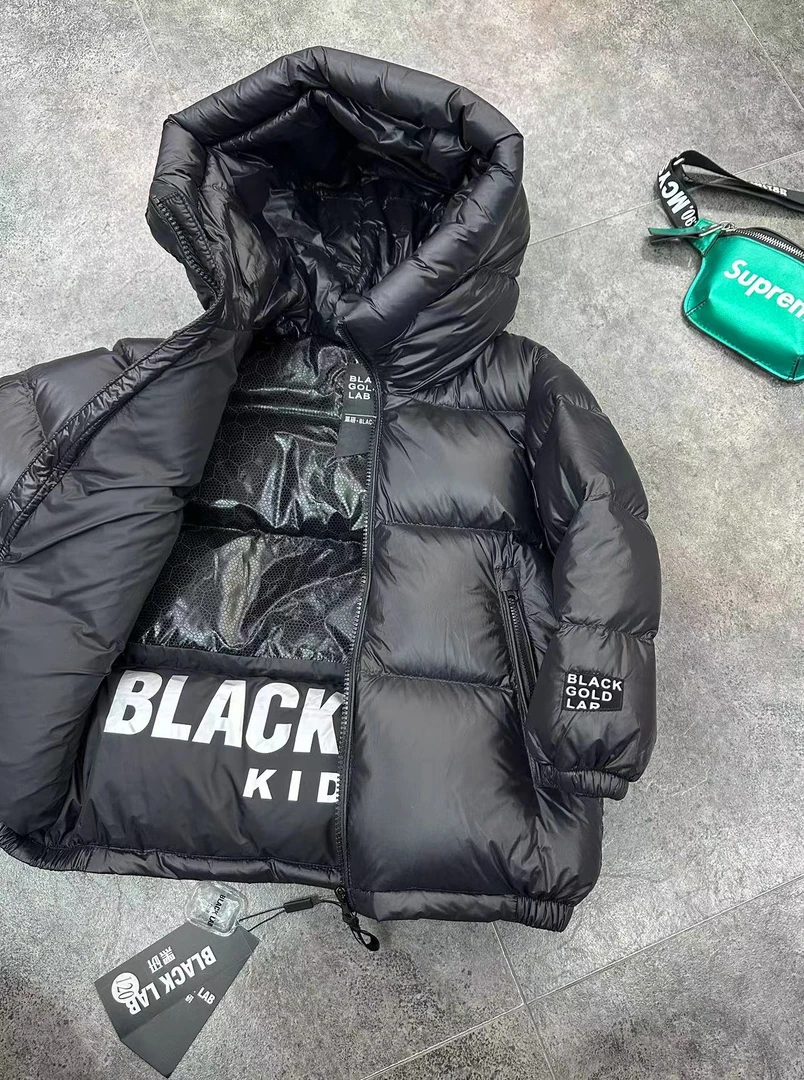 线下799！ GY9856  新款冬装白鸭羽绒服儿童加厚保暖外套连帽