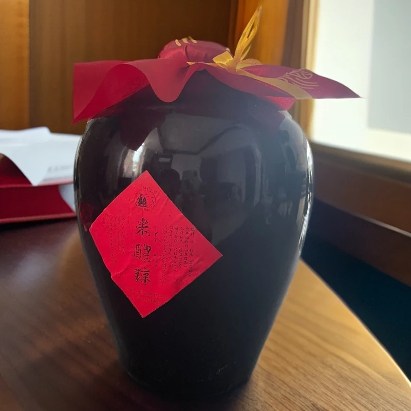 古法双酿酒纯粮酿造温州特色酒半甜型双酿酒15%坛装米丽琼