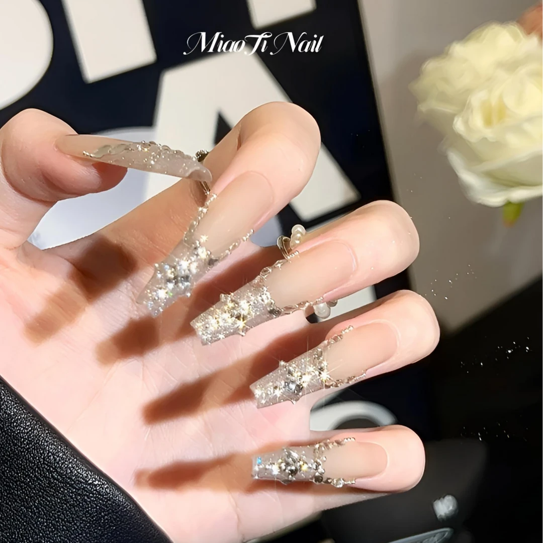 璀璨 | 9个甲型定制 | MiaoTi | 纯手工穿戴甲