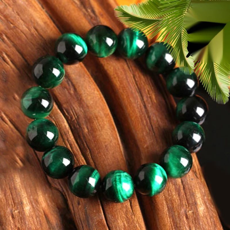 非金属莫桑石手链 天然绿色石水滴创意绿色异象纹吊坠手链挂件