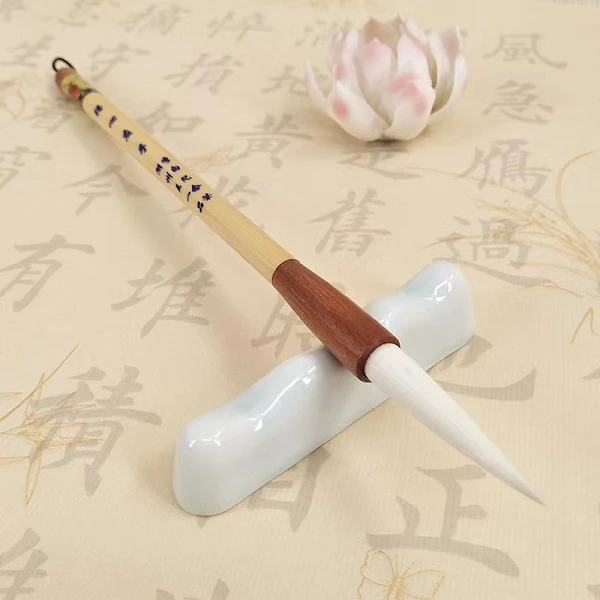 天官牌中华老字号 湖州王一品斋笔庄 善琏湖笔 加建羊毫 得心应手