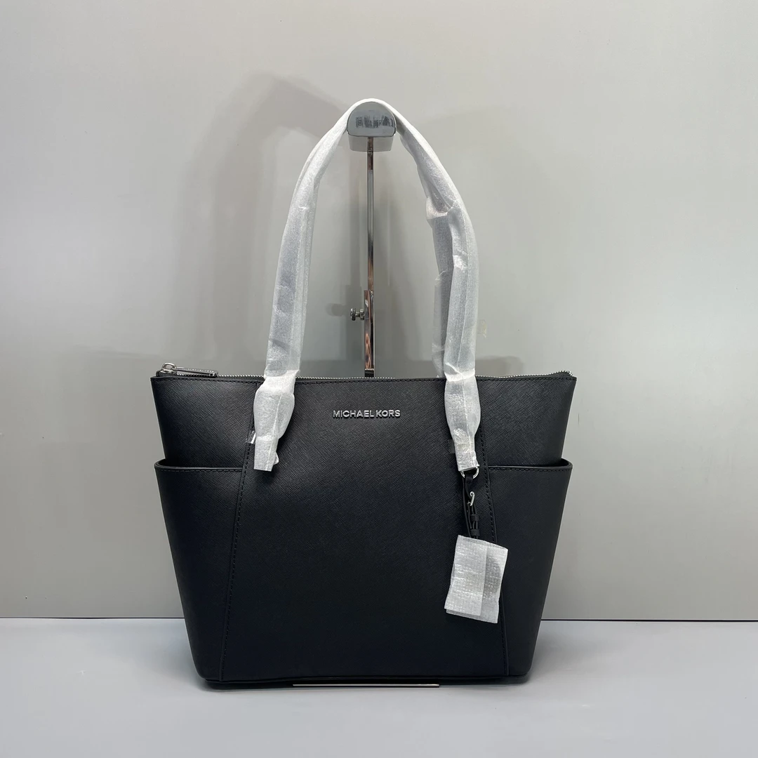 99新 MICHAEL KORS/迈克高仕 黑色托特包27*25*11cmM011618