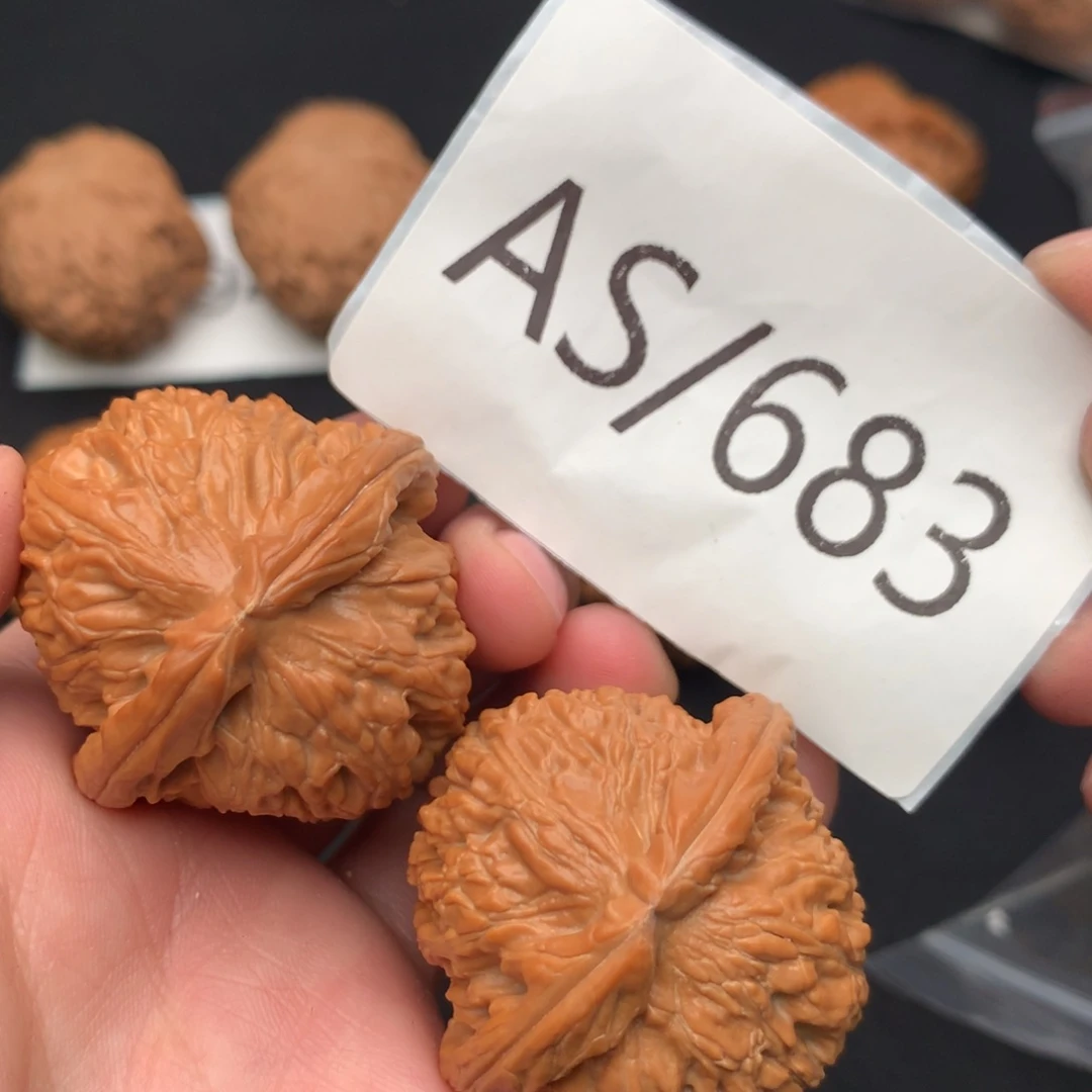 文玩核桃把件39白狮子