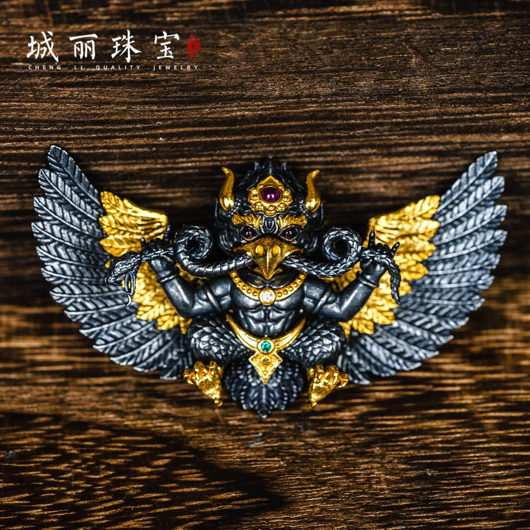 吊坠925银 【城丽】大鹏鸟项链/个FL-2152
