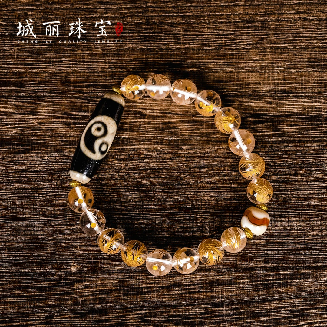 非金属手链 【全力以赴】太极朱雀手串/条