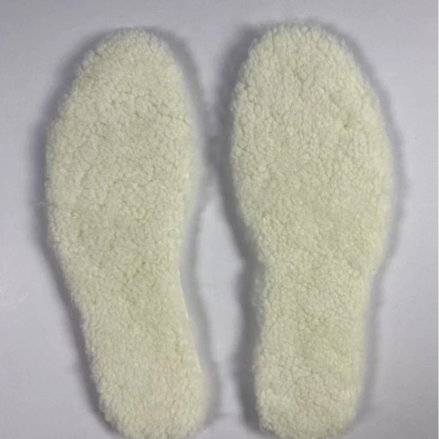 【FUERSHENG】羊羔皮保暖鞋垫柔软舒适透气吸汗冬季棉鞋垫羊毛鞋