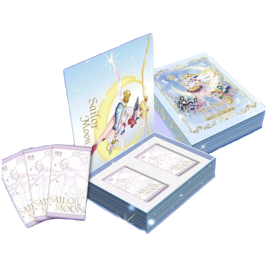 S【推推】美少女战士 第二弹 优卡潮玩 盲盒产品 收藏卡牌 默认代拆