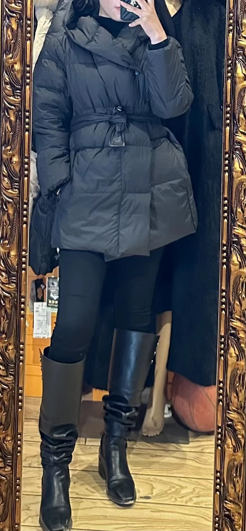 加绒棉衣修身加厚加棉女款时尚保暖外套