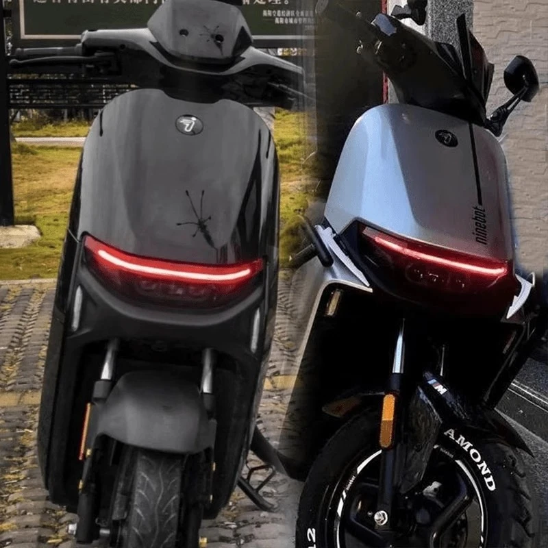 适用于九号日行灯膜改色膜N/M全系通用款大灯膜保护贴膜不用切割