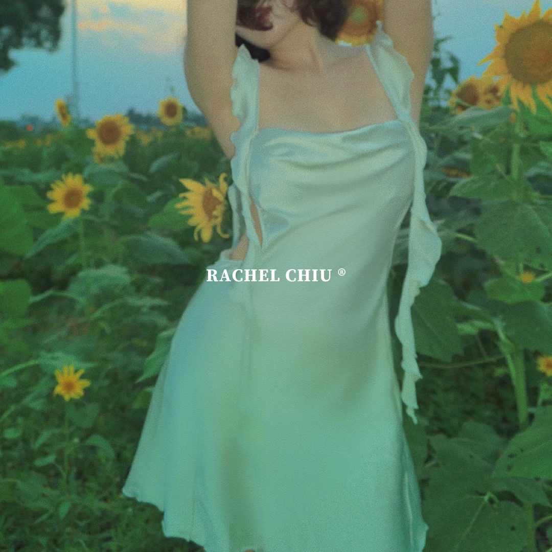 【绿野仙踪】轻奢气质带胸垫无钢圈大露背设计感小众吊带裙睡裙