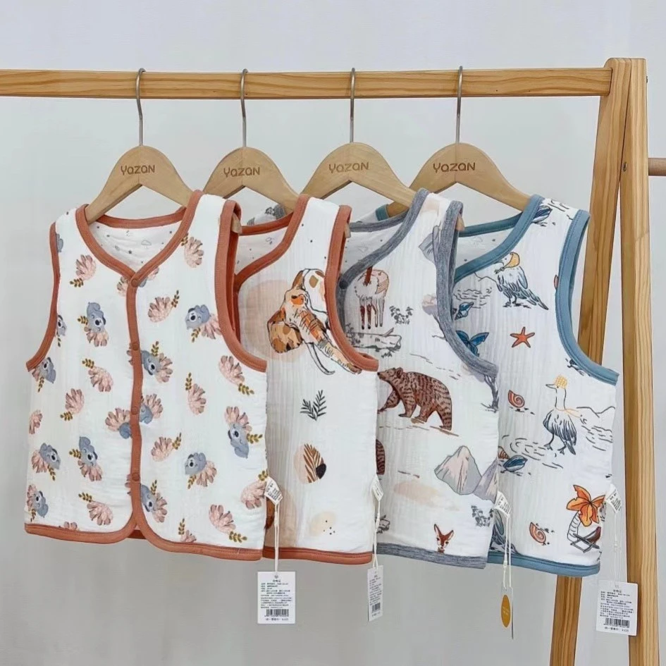 雅赞夹棉马甲 90~120码