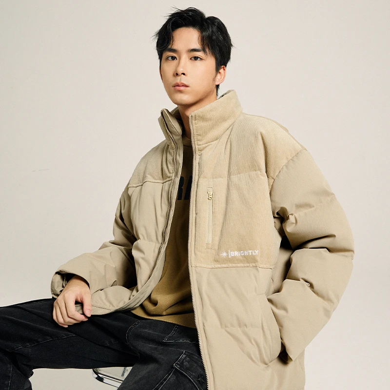 A21男装a21新款冬季加厚保暖羽绒宽松情侣爆款羽绒服R424115031