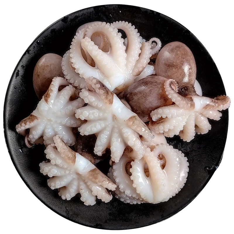 迷你酱爆八爪鱼新鲜冷冻去内脏免处理一斤8到10只