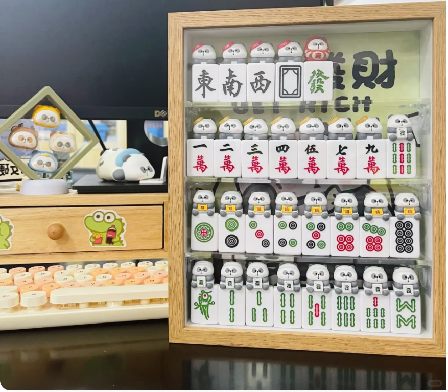 【梦宇潮玩】小耙听牌系列潮玩盲盒