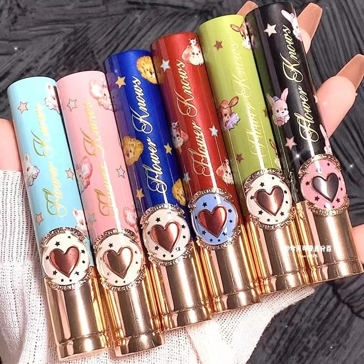现货马戏团口红丝绒滋润哑光素颜奶茶女正品显白