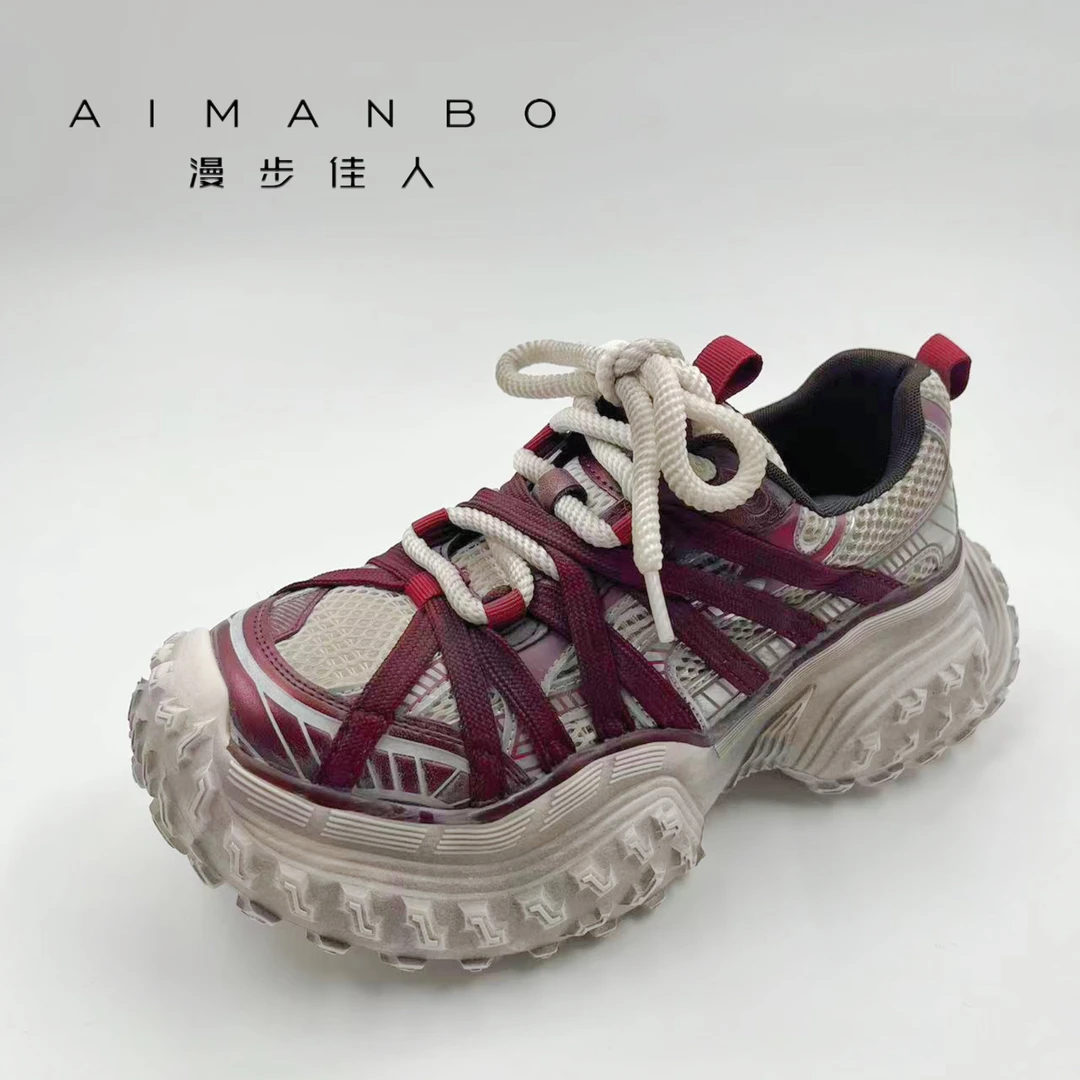 STROLLBEAUTY/漫步佳人351104885E新款运动时尚百搭休闲潮流女鞋