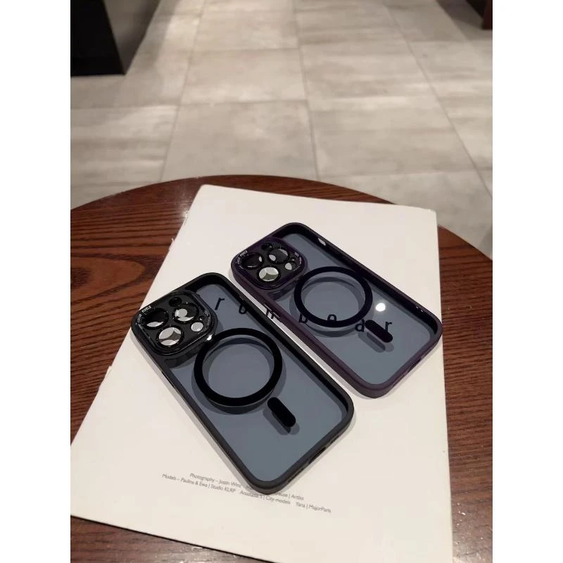 【磁吸充电】高级金属镜头适用iPhone14新款苹果14proMax手机壳13