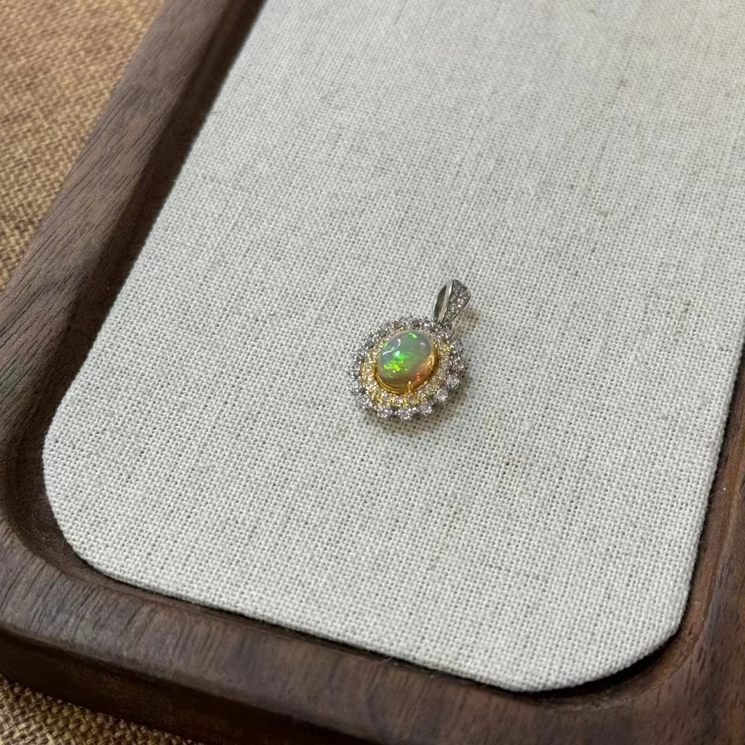 欧泊蛋面时尚吊坠（不含链）LY0643