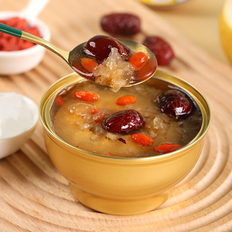 【超划算！】食分润冰糖烤梨免煮烤梨枸杞红枣银耳即食美味245/碗