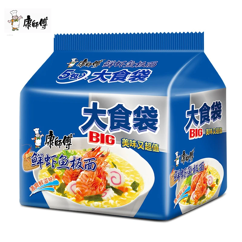 康师傅方便面大食袋大面饼BIG红烧香辣老坛酸菜金汤鲜虾泡面速食