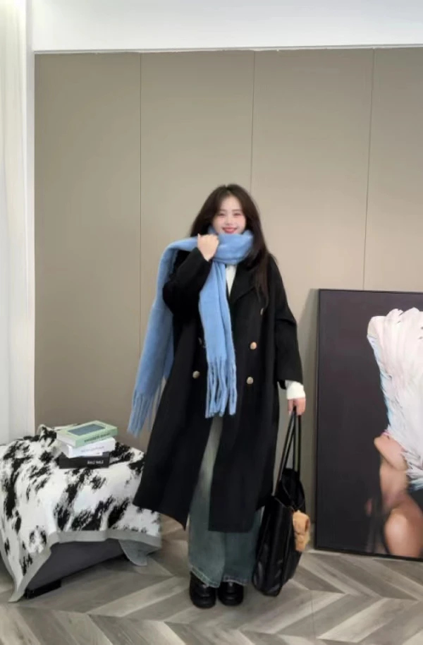 【小巧定制】XQ2122 双面呢大衣