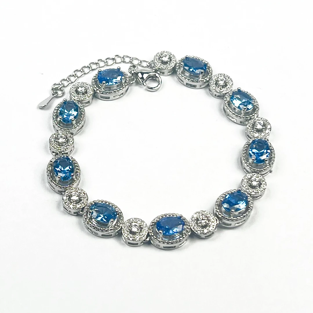 手链【蓝色】优雅生辉蓝色手链-855