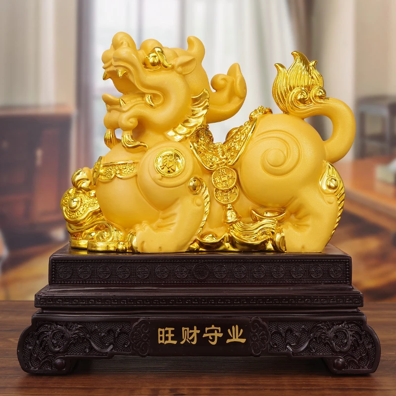 招财貔貅摆件一对皮丘聚财礼物客厅家居开业乔迁礼品装饰品貔犰