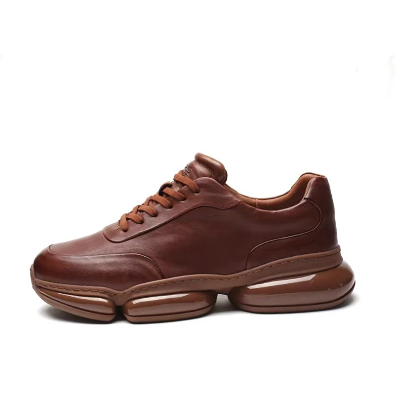 ②号26头层牛皮鞋99307