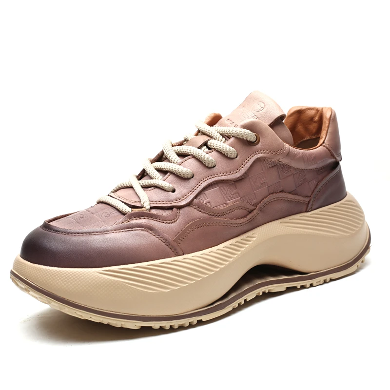 头层牛皮休闲鞋685