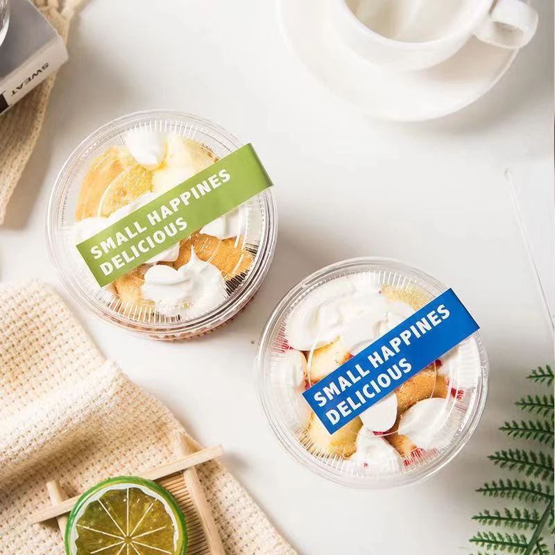 芋泥奶酪杯一次性mini商用蛋糕杯盒子迷你甜品烘焙透明塑料打包