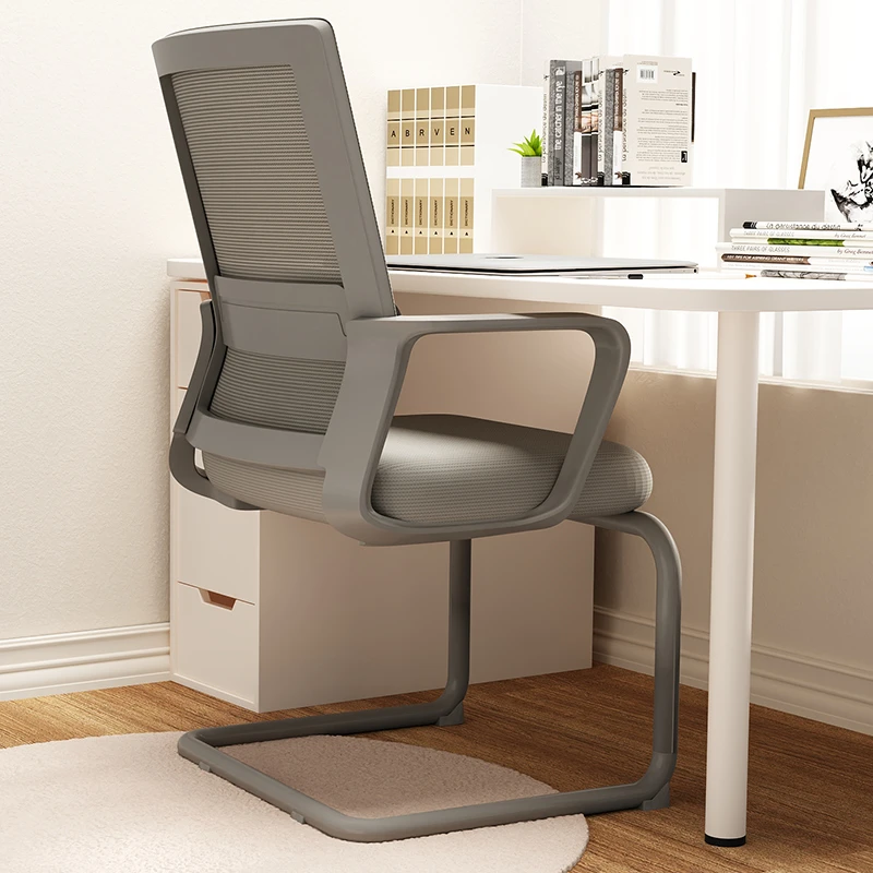 办公椅舒适会议椅家用电脑椅靠背椅子舒服久坐学习弓形办公室座椅