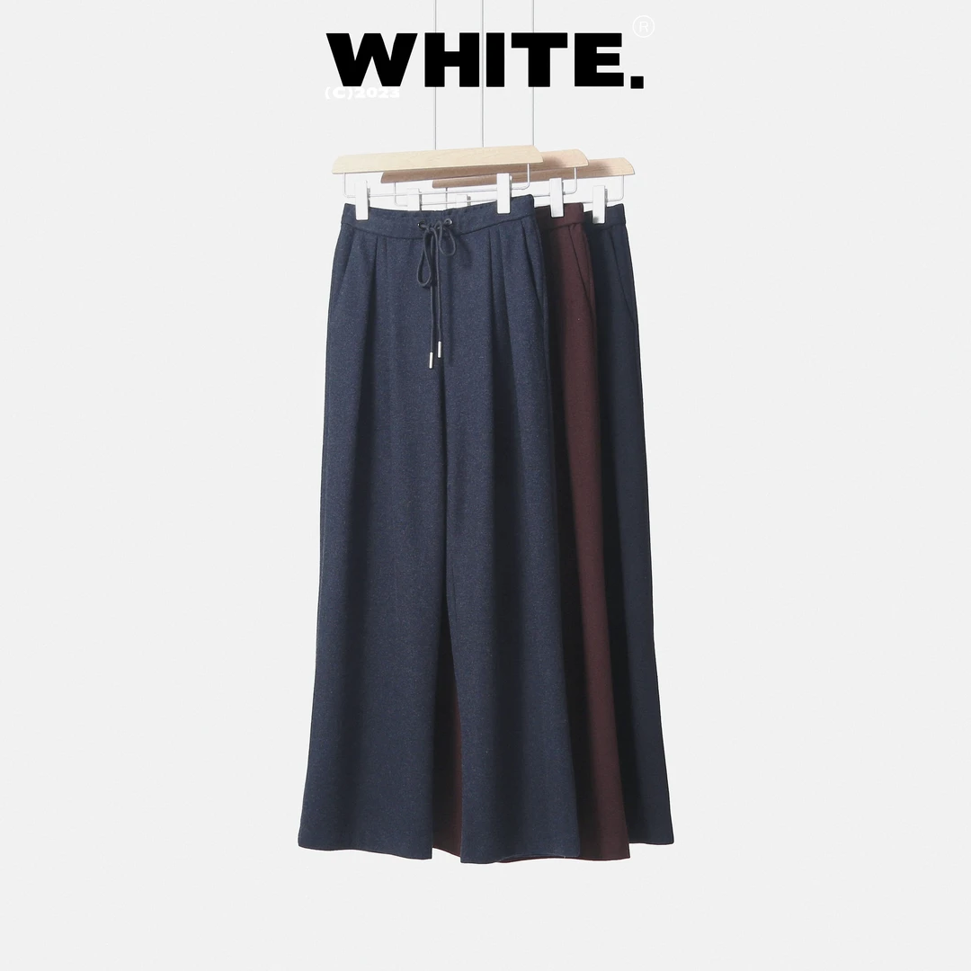 【土豆泥】秋冬舒适休闲加厚阔腿裤百搭