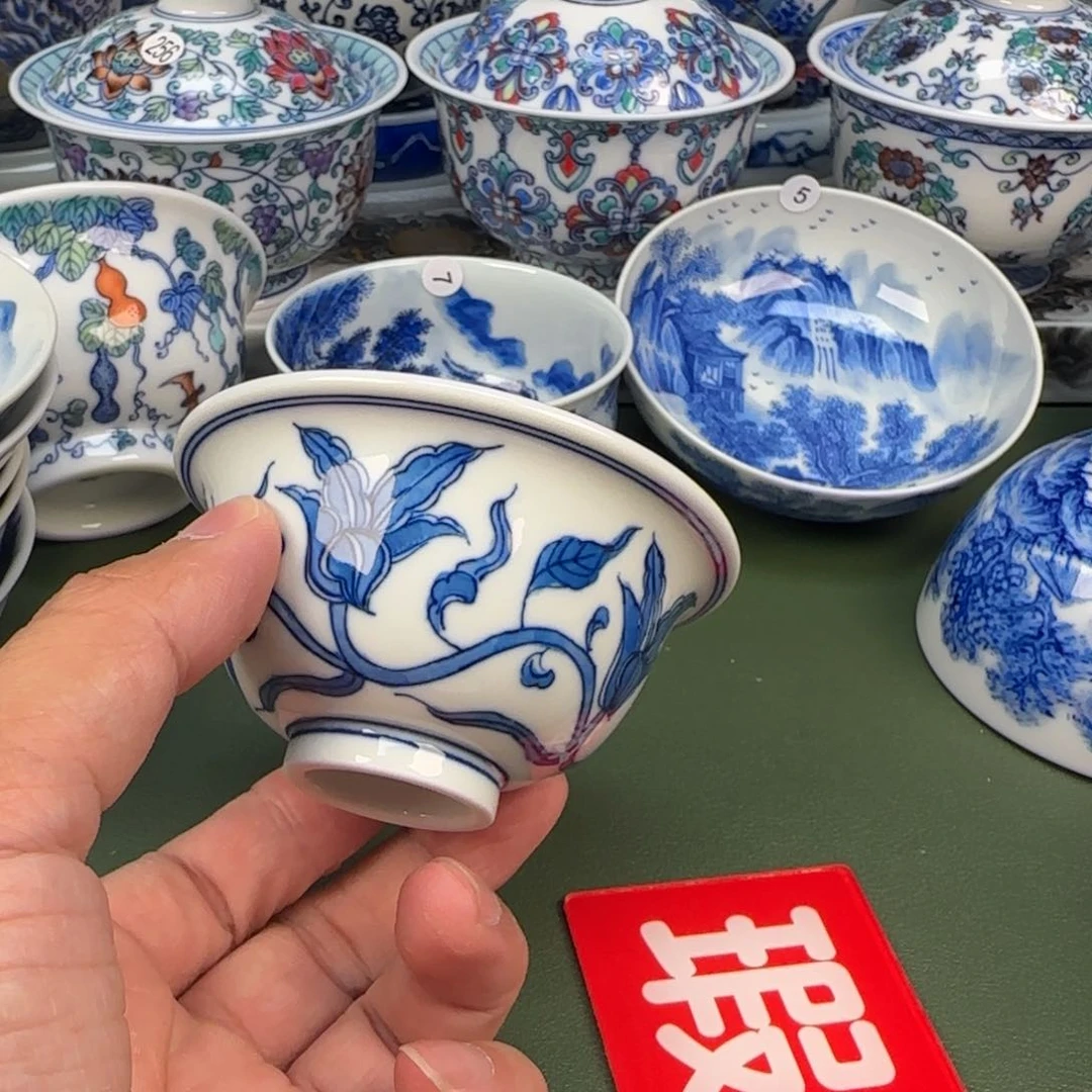 景德镇陶瓷精品手绘茶具274