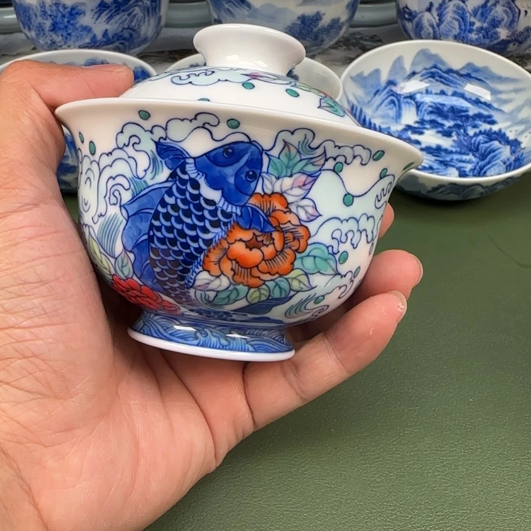 景德镇纯手绘茶器33