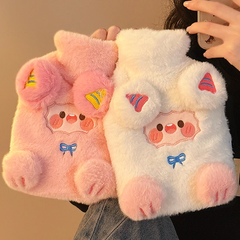 可爱小羊注水热水袋女生冬季毛绒暖手小号暖水袋学生宿舍取暖神器