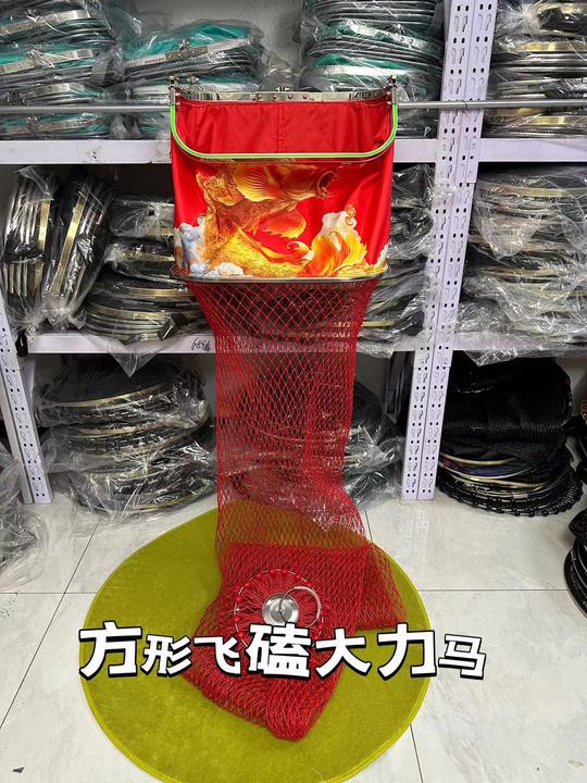 千斤护 手工编织大力马方口折叠飞磕